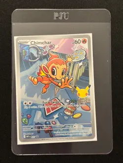 Chimchar 041 Holo Promo ME: Mega Evolution Promo Pokemon Near Mint - Image 3