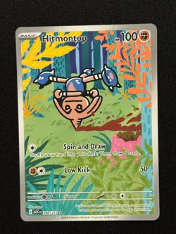 Hitmontop 240/217 Illustration Rare Ascended Heroes Pokemon Holo Near Mint - Image 1