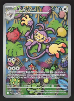 Ambipom 107/094 Pokemon TCG ME02: Phantasmal Flames VLP - Image 1