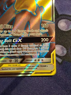 Pokemon Pikachu & Zekrom GX Tag Team 162/181 Team Up - NM Near Mint Condition - Image 5