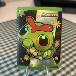 Poke Baby Caterpie R PKB-151-010 Pokemon Chinese Holo NON TCG Fan Art - Image 1