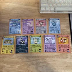 Pokemon Derpy Eeveelutions - All 9 Eeveelutions - Fan Art Non TCG - Image 1