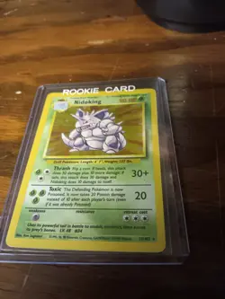 Nidoking 011/102 Base Set Holo pokemon - Image 1