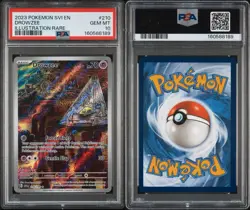 Pokemon Drowzee TCG Scarlet & Violet Base Set Holo Card 210/198 PSA 10 - Image 1