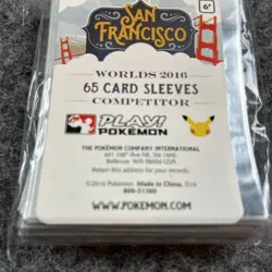 Pokemon 2016 World Championships TCG Competitor Sleeves (San Francisco) - Image 5