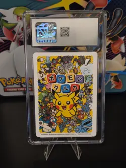 CGC 10 - Pokemon Taruka Snorlax Promo Picture Playing Card Japan Original - Image 2