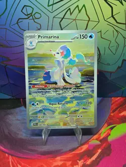 Pokemon TCG Primarina Illustration Rare Pitch Black 088/084 - Image 2