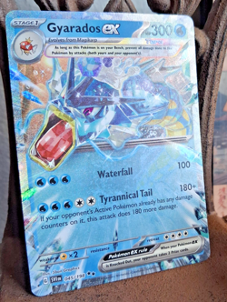 Gyarados ex 045/198 Double Rare Scarlet & Violet Pokemon Holo Near Mint - Image 1