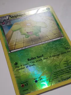 REVERSE HOLO Skiploom 2/124 PL - Dragons Exalted Pokemon Card - Suwama Chiaki - Image 2