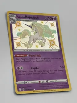 Galarian Rapidash SV048/SV122 Shining Fates: Shiny Vault Holo Pokemon Single - Image 3