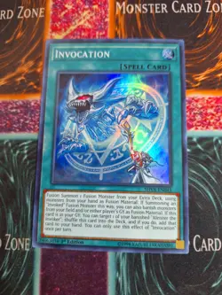 Yu-Gi-Oh! TCG Invocation SHVA-EN043 Super Rare 1st Edition Near Mint a1/ - Image 1