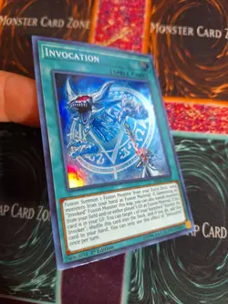 Yu-Gi-Oh! TCG Invocation SHVA-EN043 Super Rare 1st Edition Near Mint a1/ - Image 2