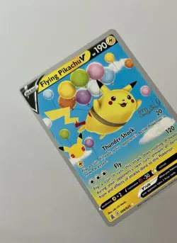 Flying Pikachu V 006/025 (NM) Non Holo 2022 World Championships Pokemon Card - Image 3