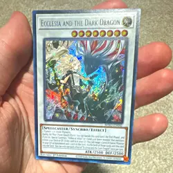 Yu-Gi-Oh! Ecclesia and the Dark Dragon BPRO-EN041 1st Ed Secret Holo EN NM - Image 1