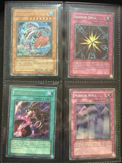 Vintage Yu-Gi-Oh Trading Card Binder Lot – 41 Cards – Early Era –Mixed Condition - Image 4