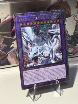 Dragon Master Magia Platinum Secret Rare Card RA04-EN055 - Image 4