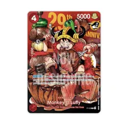 Pre-Order ENGLISH Monkey D. Luffy PROMO P-159 2 Card Set 29th Anniversary - Image 2