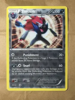 Zoroark BW19 3D Jumbo Oversized Pokemon Card Rare Promo Near Mint / Mint - Image 1