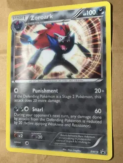 Zoroark BW19 3D Jumbo Oversized Pokemon Card Rare Promo Near Mint / Mint - Image 2