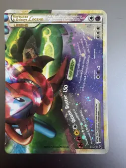 Rayquaza & Deoxys LEGEND 89/90 Holo English Pokemon TCG Card 2010 - Image 1