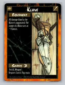 Klaive Apocalypse NM Trading Card - Image 1