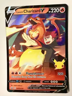 Lance's Charizard V SWSH133 SWSH: Sword & Shield Promo Cards - Image 1