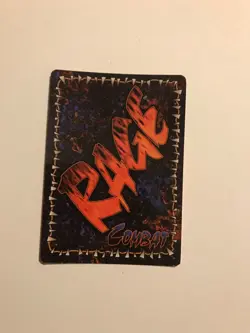 THROWIN’ GARBAGE : RAGE LOFR 1998 CCG Combat card, White Wolf werewolf TCG, NM - Image 4