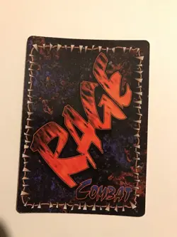 SEWER LID SHIELD : RAGE LOFR 1998 CCG Combat card, White Wolf werewolf TCG, NM - Image 3