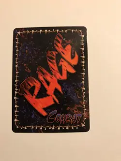 BIG HONKIN’ CLUB : RAGE LOFR 1998 CCG Combat card, White Wolf werewolf TCG, NM - Image 4