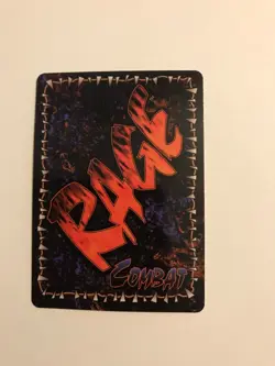 KIDNEY PUNCH : RAGE LOFR 1998 CCG Combat card, White Wolf werewolf TCG, NM - Image 3