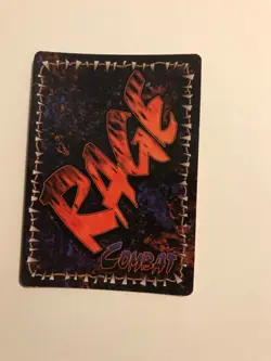 REND : RAGE LOFR 1998 CCG Combat card, White Wolf werewolf TCG, NM, 6. damage - Image 4