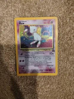 Mew Pokemon Promo Card HP50 Black Star #151 Holo Unplayed 1999 2000/N - Image 1