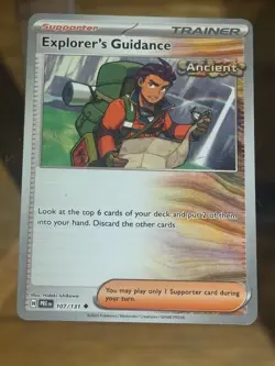 Explorer's Guidance 107/131 Prismatic Evolutions Pokemon Card - Image 1