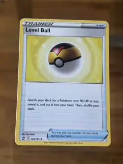 Level Ball 129/163 Uncommon Battle Styles Pokemon Card - Image 1