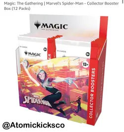 Magic the Gathering MTG - Marvel's Spider-Man Collector Boosters Box (PRESALE) - Image 1