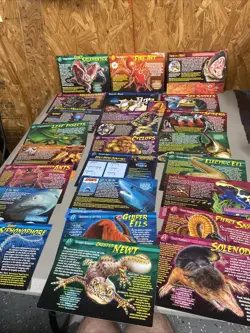 Weird N Wild Creatures Trading Cards 150 Large Cards - Image 1