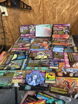 Weird N Wild Creatures Trading Cards 150 Large Cards - Image 3