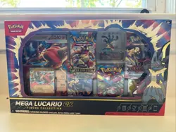 Mega Lucario ex Premium Figure Collection Miscellaneous Cards & Products NM - Image 1