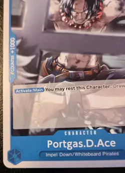 Portgas.D.Ace OP16-049 Common The Time Of Battle One Piece Card Game - Image 4
