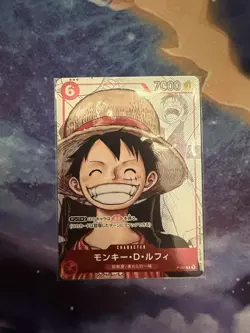 Monkey D Luffy P-001 Parallel Promo 25th Anniversary ONE PIECE Card Japanese NM - Image 1