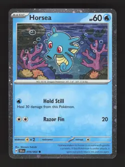 Horsea (Cosmos Holo) - 010/064 - Miscellaneous Cards & Products - NM - Image 1