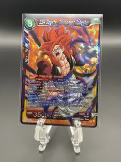 Dragon Ball Super Card Game SS4 Gogeta, Triumphant Together Dawn of the... - Image 1