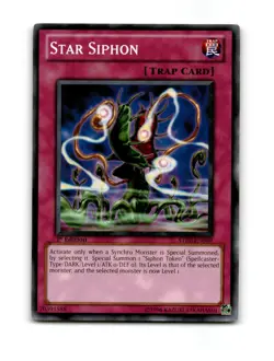 Star Siphon STBL-EN069 Common Starstrike Blast Yu-Gi-Oh 1st Edition LP ~05610 - Image 1