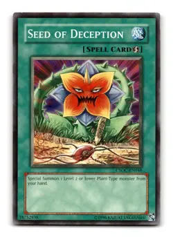 Seed of Deception CSOC-EN046 Yu-Gi-Oh Crossroads of Chaos NM/M ~19506 - Image 1
