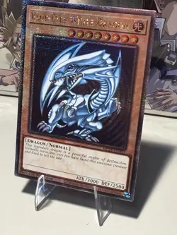 Blue Eyes White Dragon MP24-EN001 Quarter Century Secret Rare - Image 3
