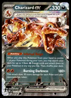 Charizard ex 125/197 Holo Double Rare Prize Pack Series Cards Pokemon Near Mint - Image 1