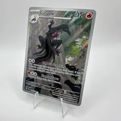 Pokemon Salazzle 224/217 Ascended Heroes Illustration Rare IR Holo TCG Card - Image 3