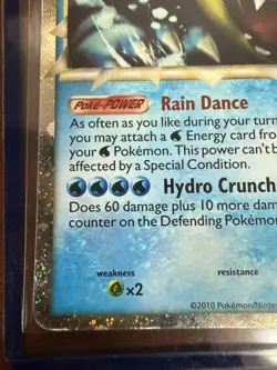 Feraligatr HGSS07 Black Star Promo 2010 Prime Pokemon Card LP - Image 4