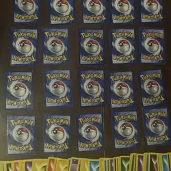 Vintage Pokemon Base Set Lot 100 Energy Cards Only WOTC HP LP Mixed Condition - Image 3