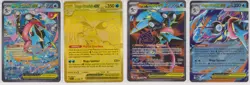 Pokemon Greninja Chaos Rising 4 Card Lot Gold,SIR,IR, and Ex Holo (NM) - Image 1